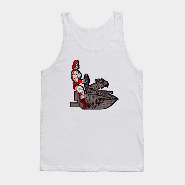 He Man Ride A Ship Tank Top by MACIBETTA